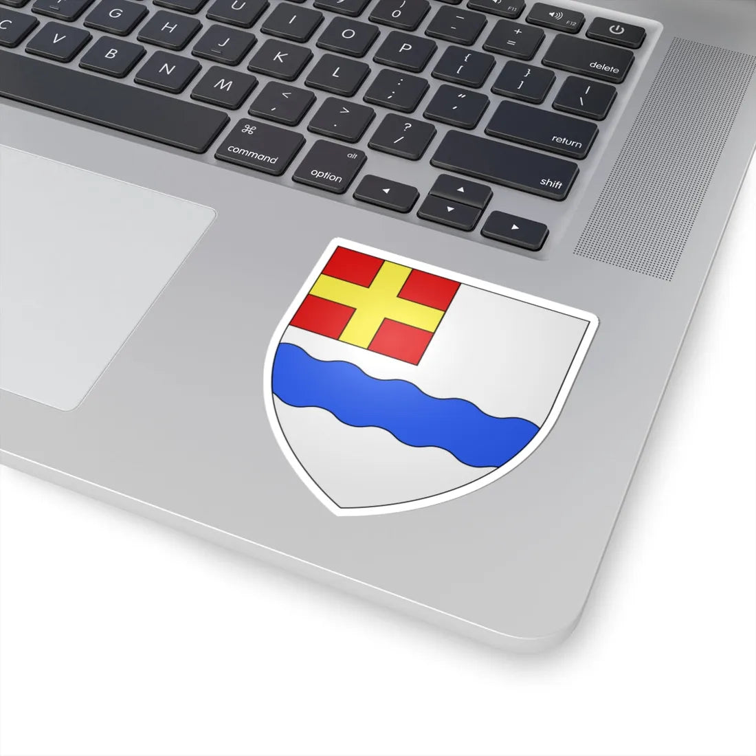 Blason ville ca Varennes (Canada) (Coat of Arms) STICKER Vinyl Kiss-Cut Decal - The Sticker Space