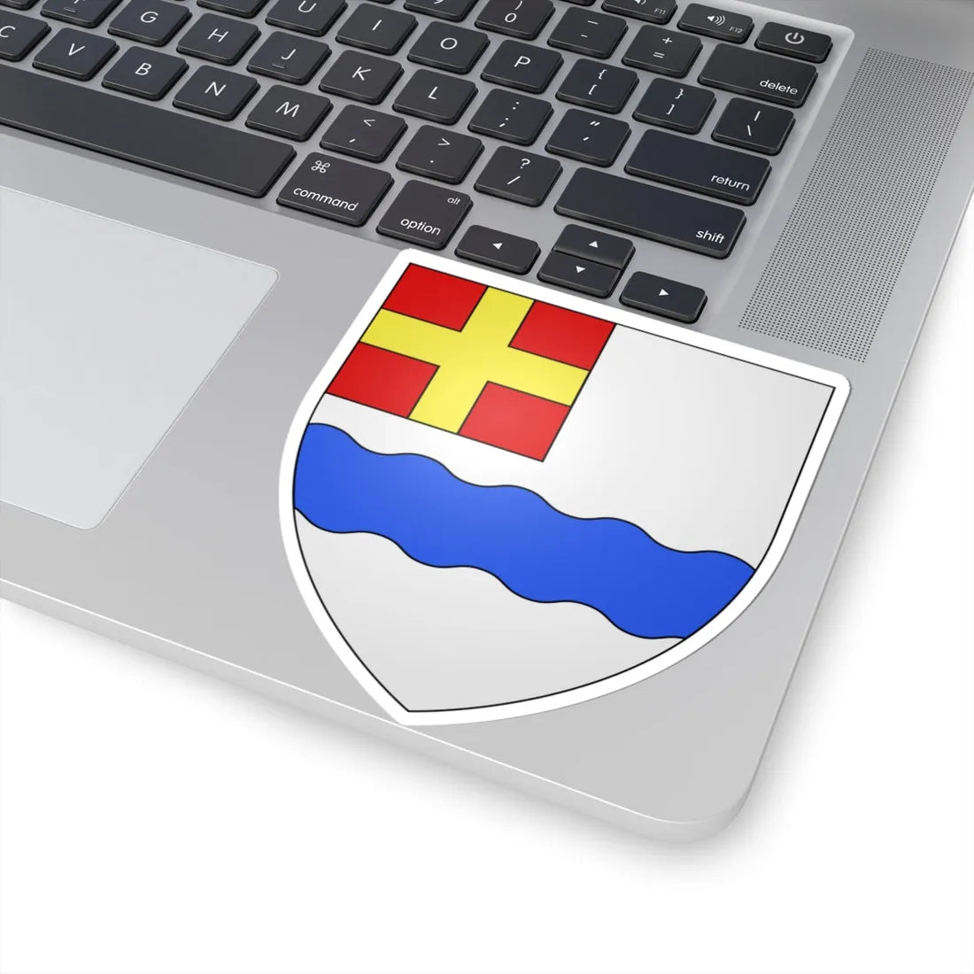 Blason ville ca Varennes (Canada) (Coat of Arms) STICKER Vinyl Kiss-Cut Decal - The Sticker Space