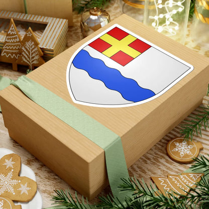 Blason ville ca Varennes (Canada) (Coat of Arms) STICKER Vinyl Kiss-Cut Decal - The Sticker Space