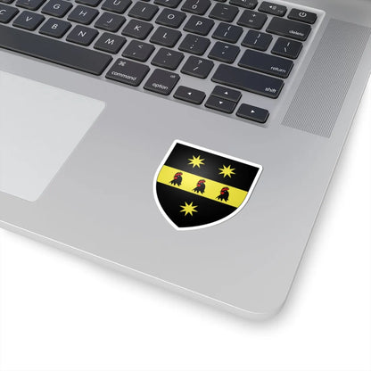 Blason ville ca Vercheres (Canada) (Coat of Arms) STICKER Vinyl Kiss-Cut Decal - The Sticker Space