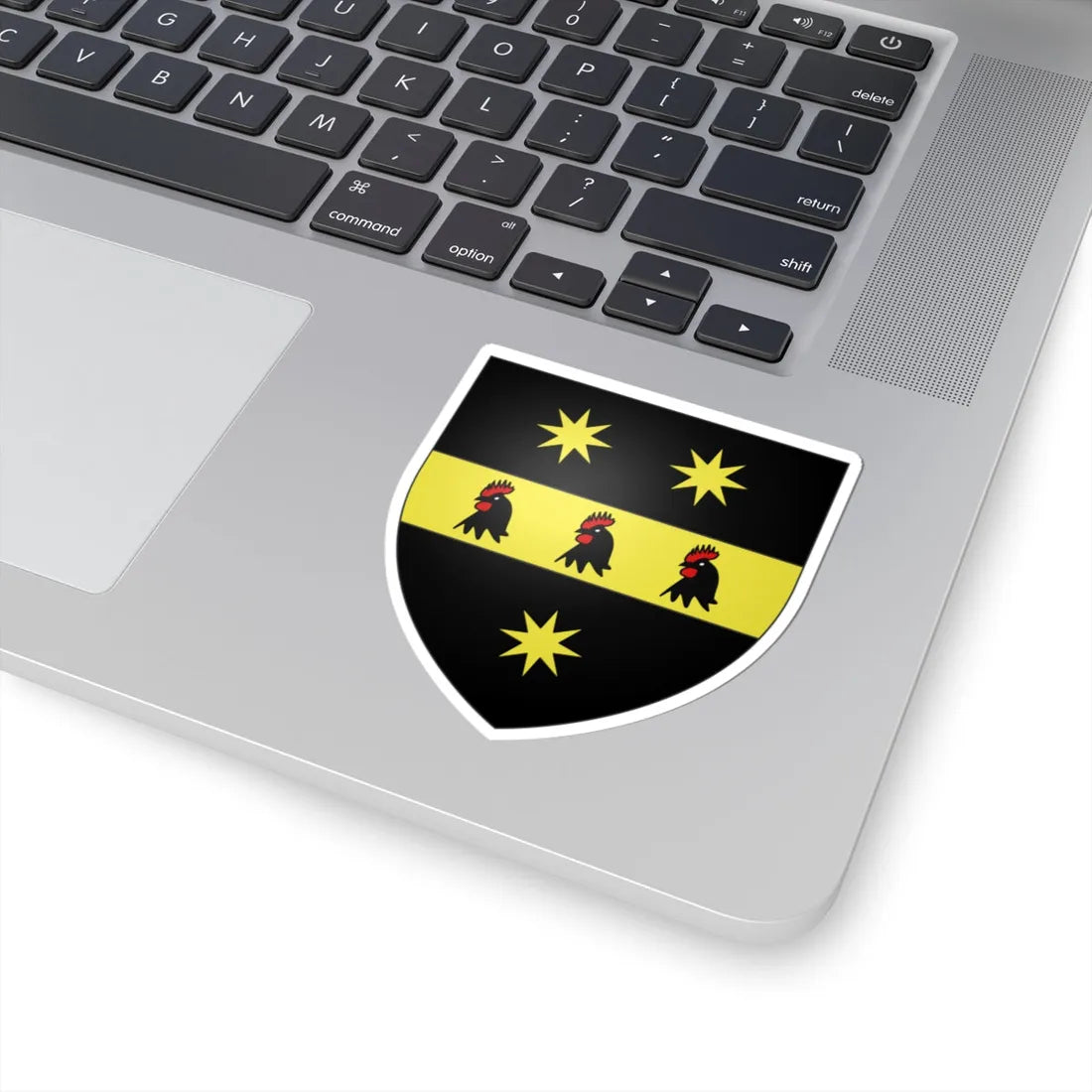 Blason ville ca Vercheres (Canada) (Coat of Arms) STICKER Vinyl Kiss-Cut Decal - The Sticker Space