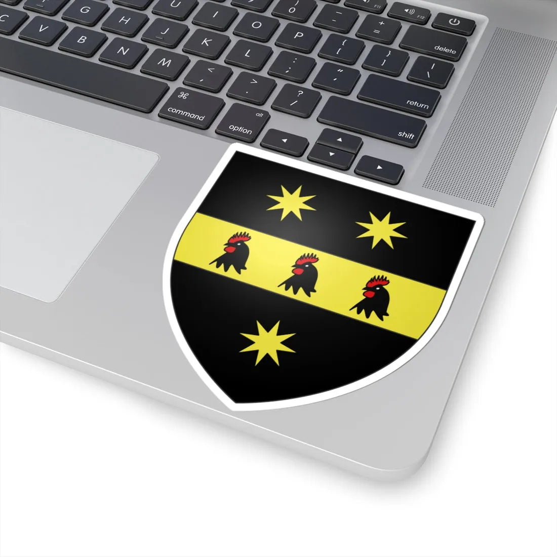 Blason ville ca Vercheres (Canada) (Coat of Arms) STICKER Vinyl Kiss-Cut Decal - The Sticker Space