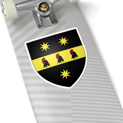 Blason ville ca Vercheres (Canada) (Coat of Arms) STICKER Vinyl Kiss-Cut Decal - The Sticker Space