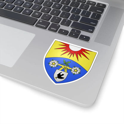 Blason ville ca Westmount (Canada) (Coat of Arms) STICKER Vinyl Kiss-Cut Decal - The Sticker Space