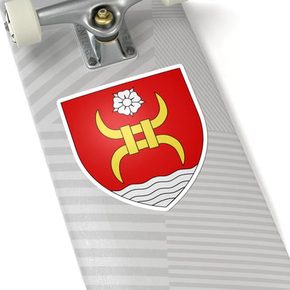 Blason ville ca Windsor Québec (Canada) (Coat of Arms) STICKER Vinyl Kiss-Cut Decal - The Sticker Space