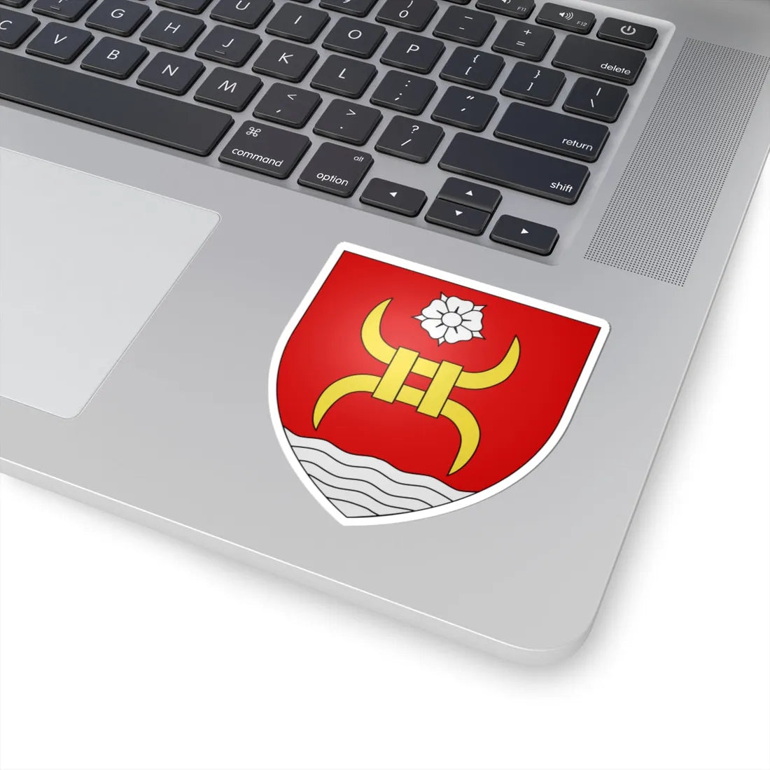 Blason ville ca Windsor Québec (Canada) (Coat of Arms) STICKER Vinyl Kiss-Cut Decal - The Sticker Space