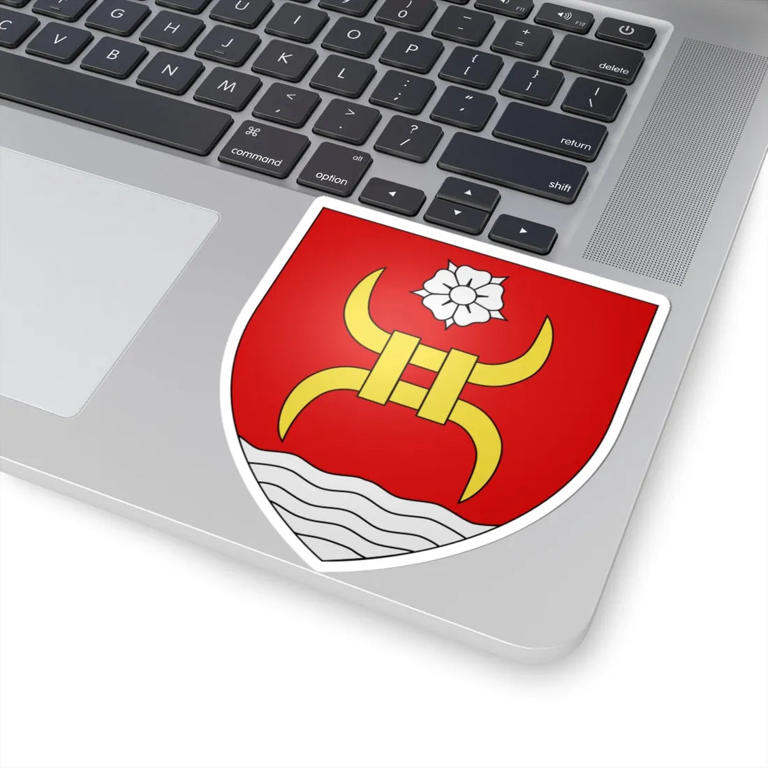 Blason ville ca Windsor Québec (Canada) (Coat of Arms) STICKER Vinyl Kiss-Cut Decal - The Sticker Space
