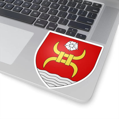 Blason ville ca Windsor Québec (Canada) (Coat of Arms) STICKER Vinyl Kiss-Cut Decal - The Sticker Space