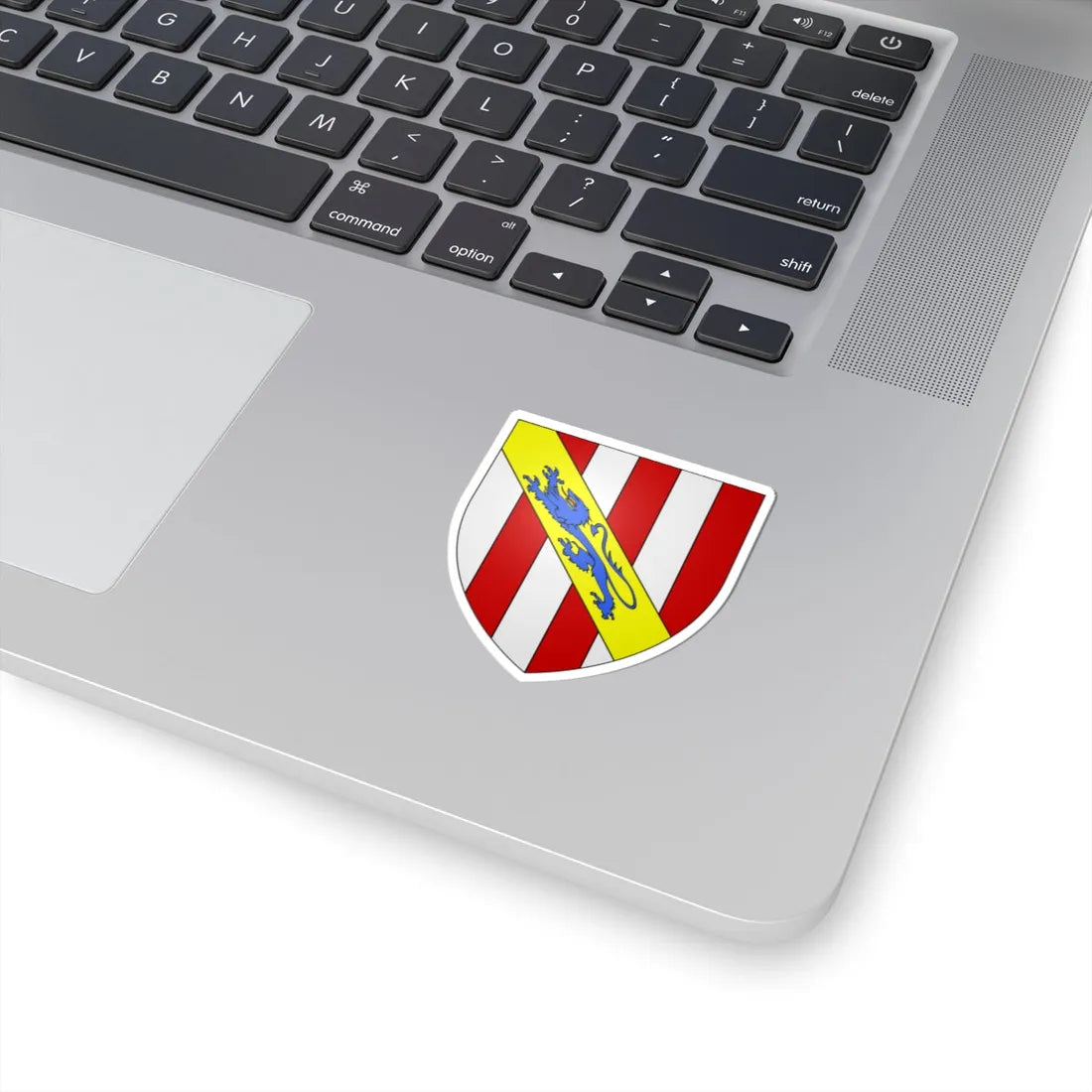 Blason ville ch Pont-en-Ogoz (Switzerland) (Coat of Arms) STICKER Vinyl Kiss-Cut Decal - The Sticker Space