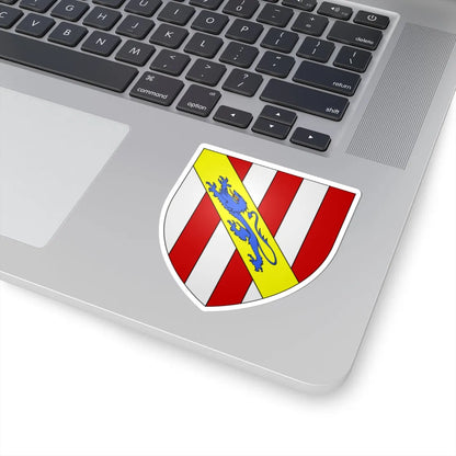 Blason ville ch Pont-en-Ogoz (Switzerland) (Coat of Arms) STICKER Vinyl Kiss-Cut Decal - The Sticker Space
