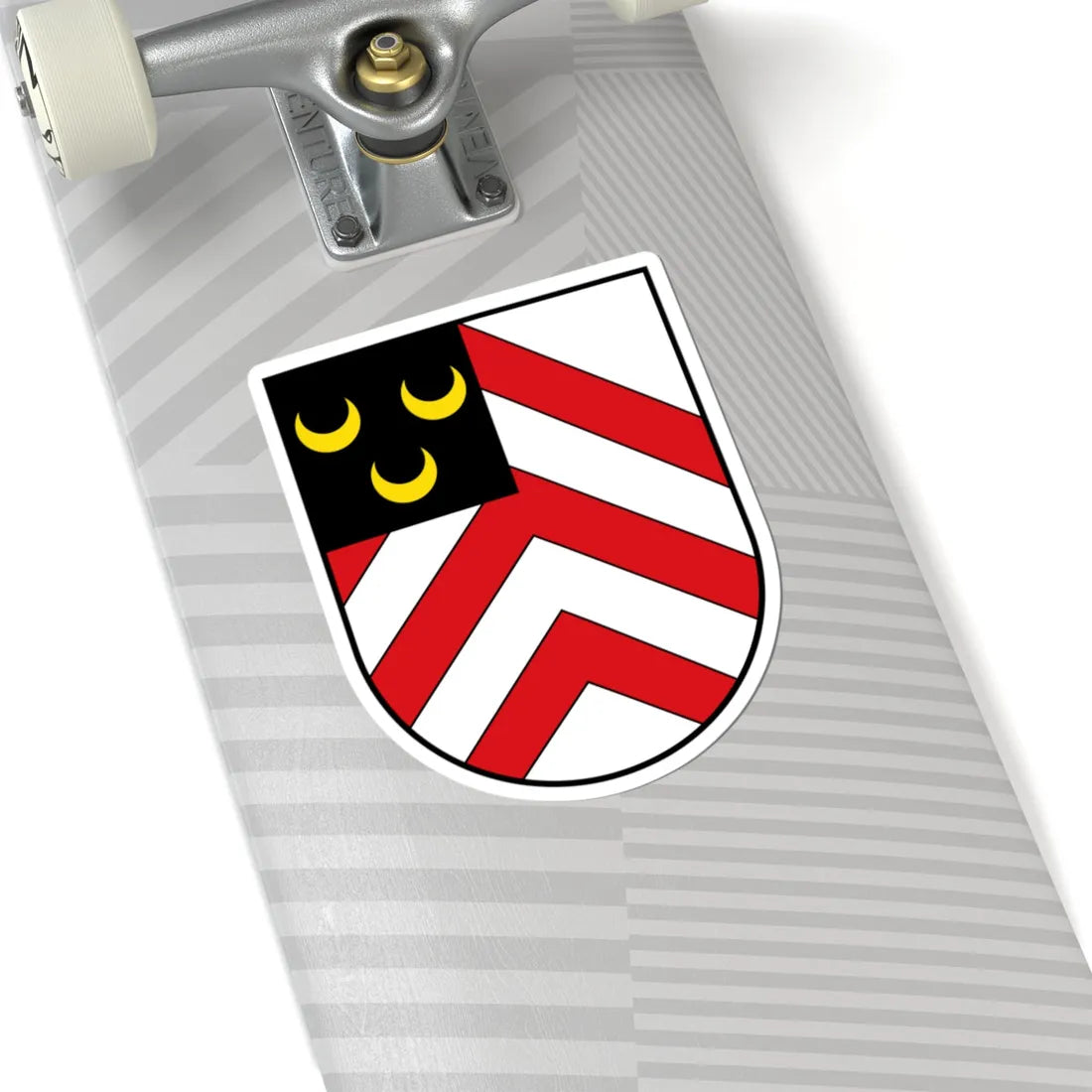 Blason ville de Bliesmengen Bolchen (Germany) (Coat of Arms) STICKER Vinyl Kiss-Cut Decal - The Sticker Space