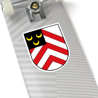 Blason ville de Bliesmengen Bolchen (Germany) (Coat of Arms) STICKER Vinyl Kiss-Cut Decal - The Sticker Space
