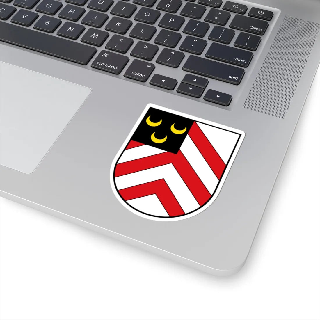 Blason ville de Bliesmengen Bolchen (Germany) (Coat of Arms) STICKER Vinyl Kiss-Cut Decal - The Sticker Space