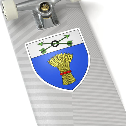 Blason ville Eancé 35 (France) (Coat of Arms) STICKER Vinyl Kiss-Cut Decal - The Sticker Space
