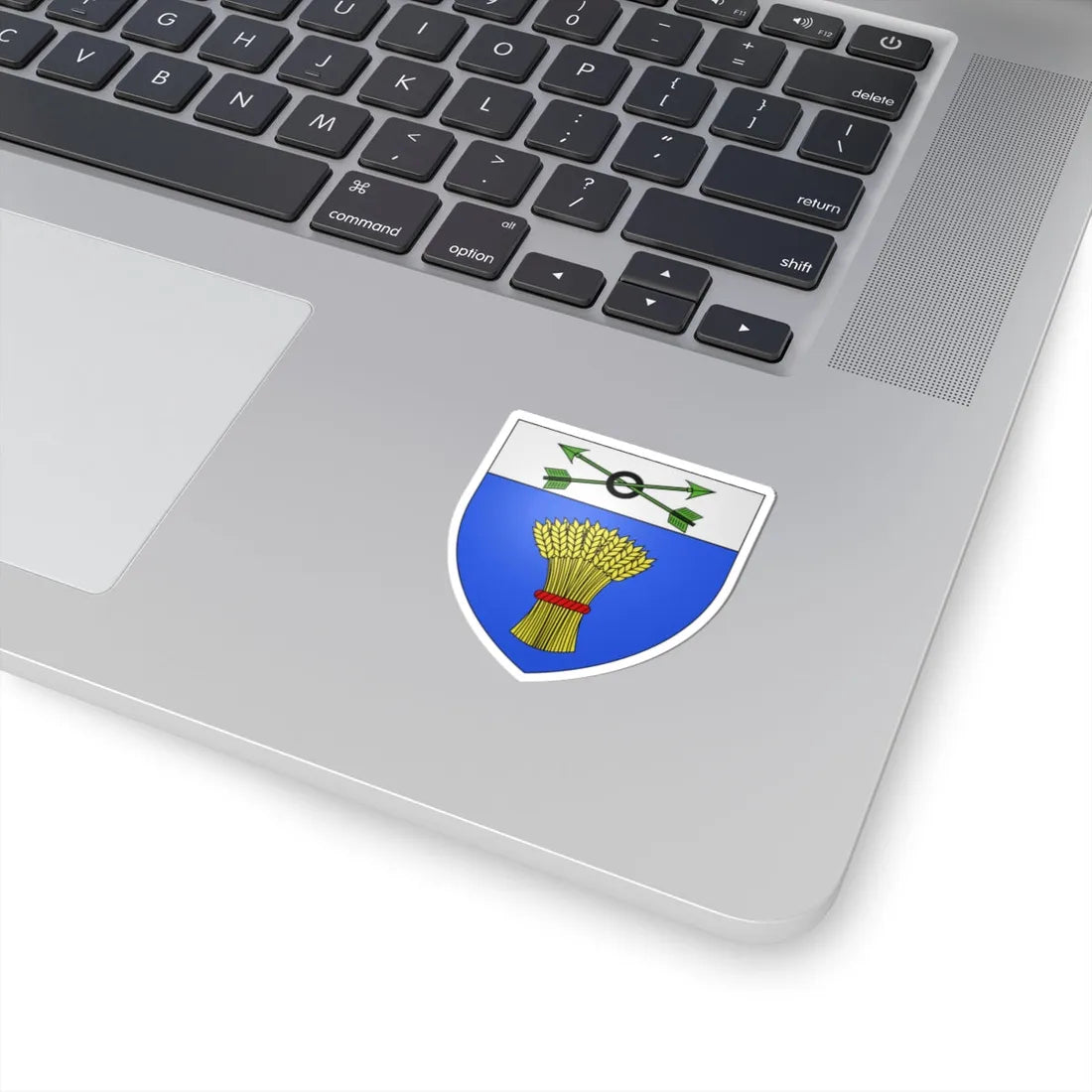 Blason ville Eancé 35 (France) (Coat of Arms) STICKER Vinyl Kiss-Cut Decal - The Sticker Space