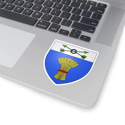 Blason ville Eancé 35 (France) (Coat of Arms) STICKER Vinyl Kiss-Cut Decal - The Sticker Space