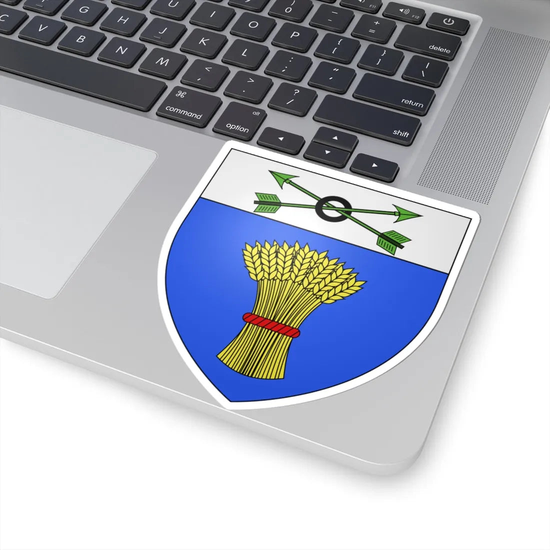 Blason ville Eancé 35 (France) (Coat of Arms) STICKER Vinyl Kiss-Cut Decal - The Sticker Space