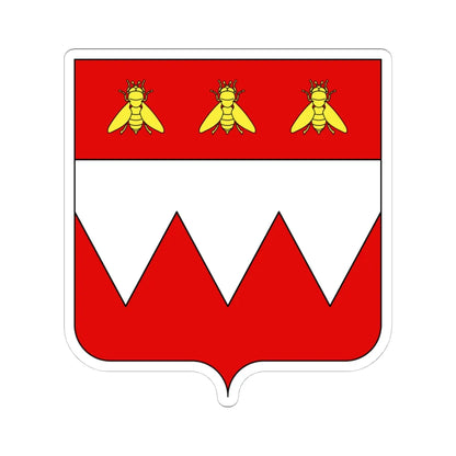Blason ville fr Cologne-Empire (Germany) (Coat of Arms) STICKER Vinyl Kiss-Cut Decal 4 Inch White - The Sticker Space