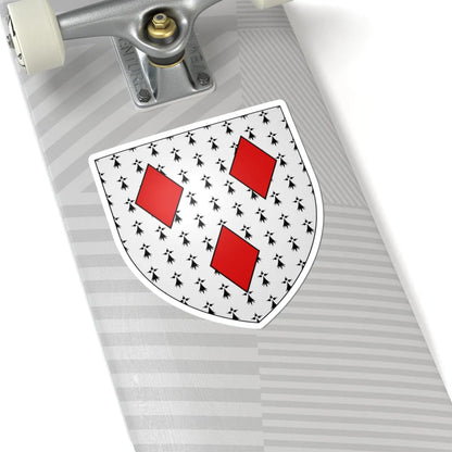 Blason ville fr Saint-Python Nord (France) (Coat of Arms) STICKER Vinyl Kiss-Cut Decal - The Sticker Space