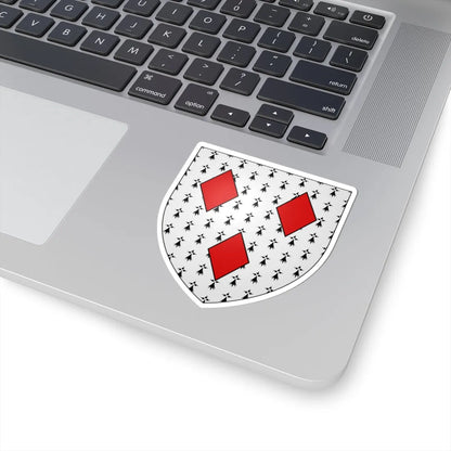 Blason ville fr Saint-Python Nord (France) (Coat of Arms) STICKER Vinyl Kiss-Cut Decal - The Sticker Space