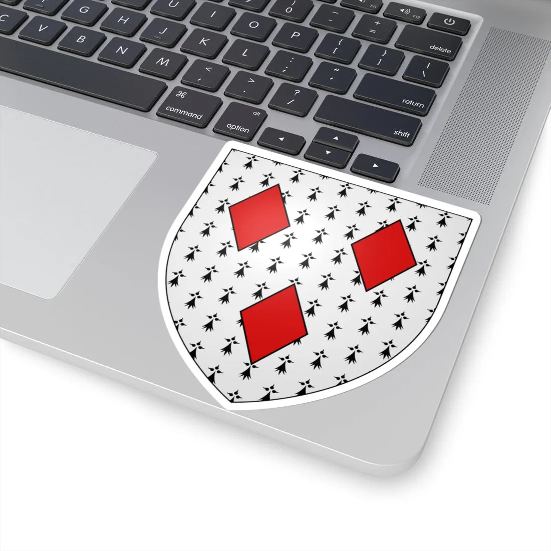 Blason ville fr Saint-Python Nord (France) (Coat of Arms) STICKER Vinyl Kiss-Cut Decal - The Sticker Space