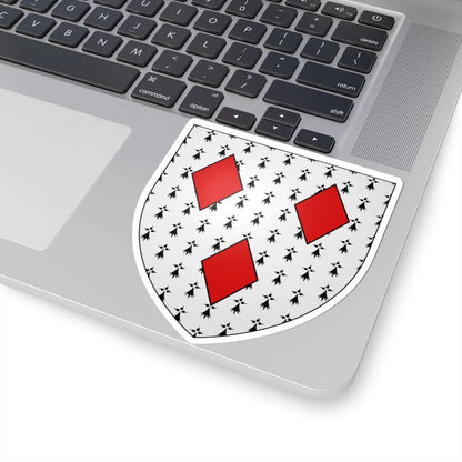 Blason ville fr Saint-Python Nord (France) (Coat of Arms) STICKER Vinyl Kiss-Cut Decal - The Sticker Space