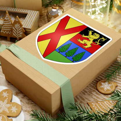 Blason ville It Antey-Saint-Andre AO (Italy) (Coat of Arms) STICKER Vinyl Kiss-Cut Decal - The Sticker Space
