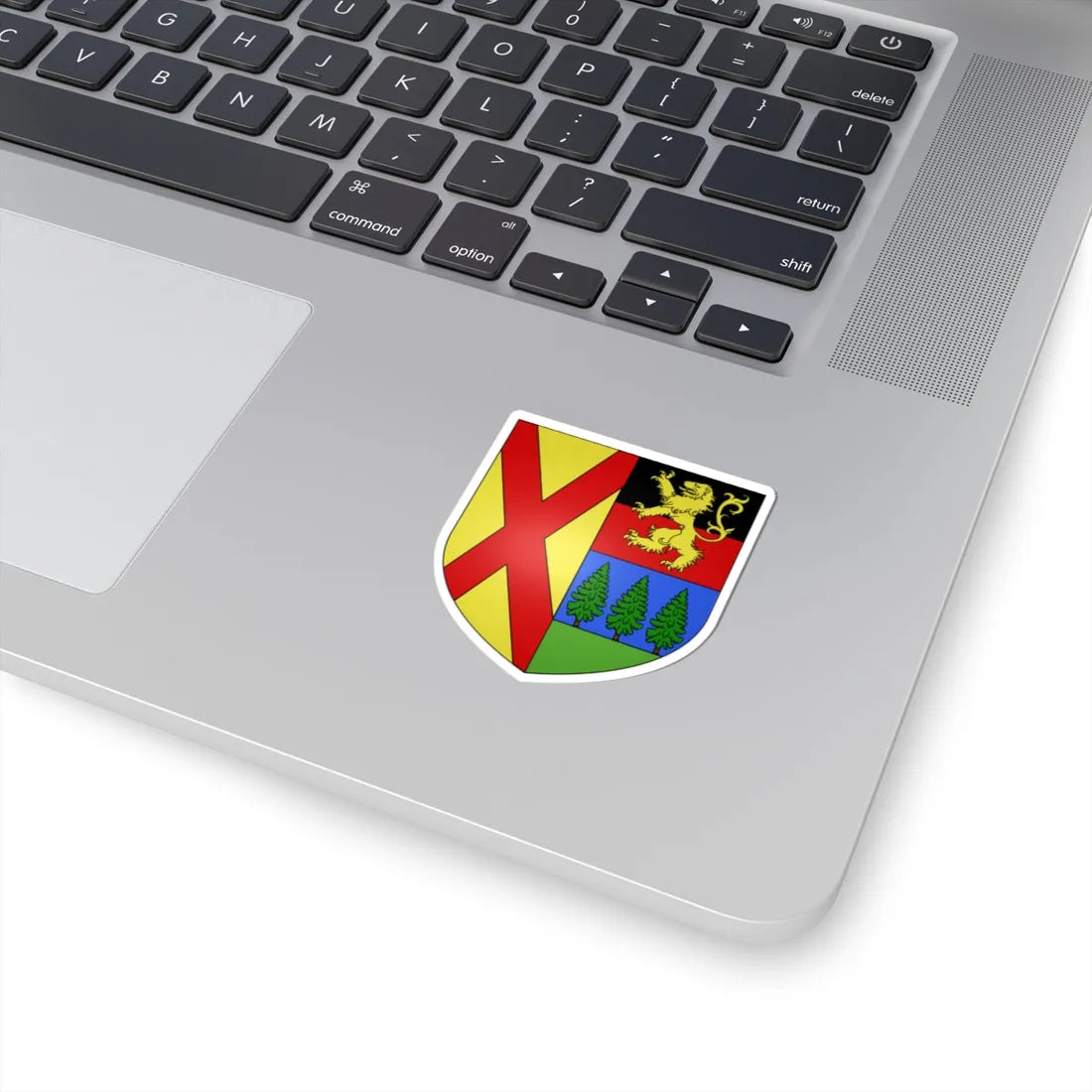 Blason ville It Antey-Saint-Andre AO (Italy) (Coat of Arms) STICKER Vinyl Kiss-Cut Decal - The Sticker Space