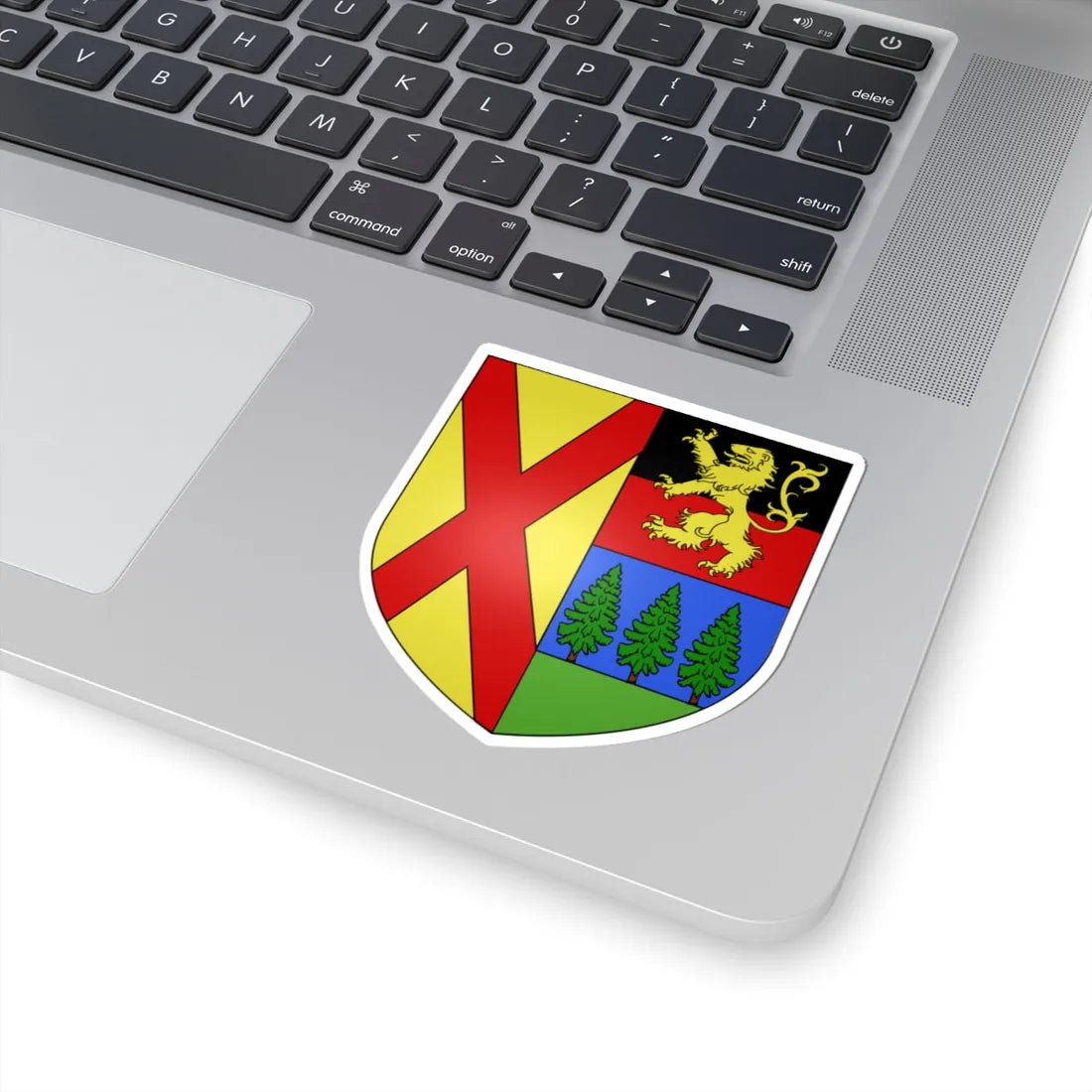 Blason ville It Antey-Saint-Andre AO (Italy) (Coat of Arms) STICKER Vinyl Kiss-Cut Decal - The Sticker Space