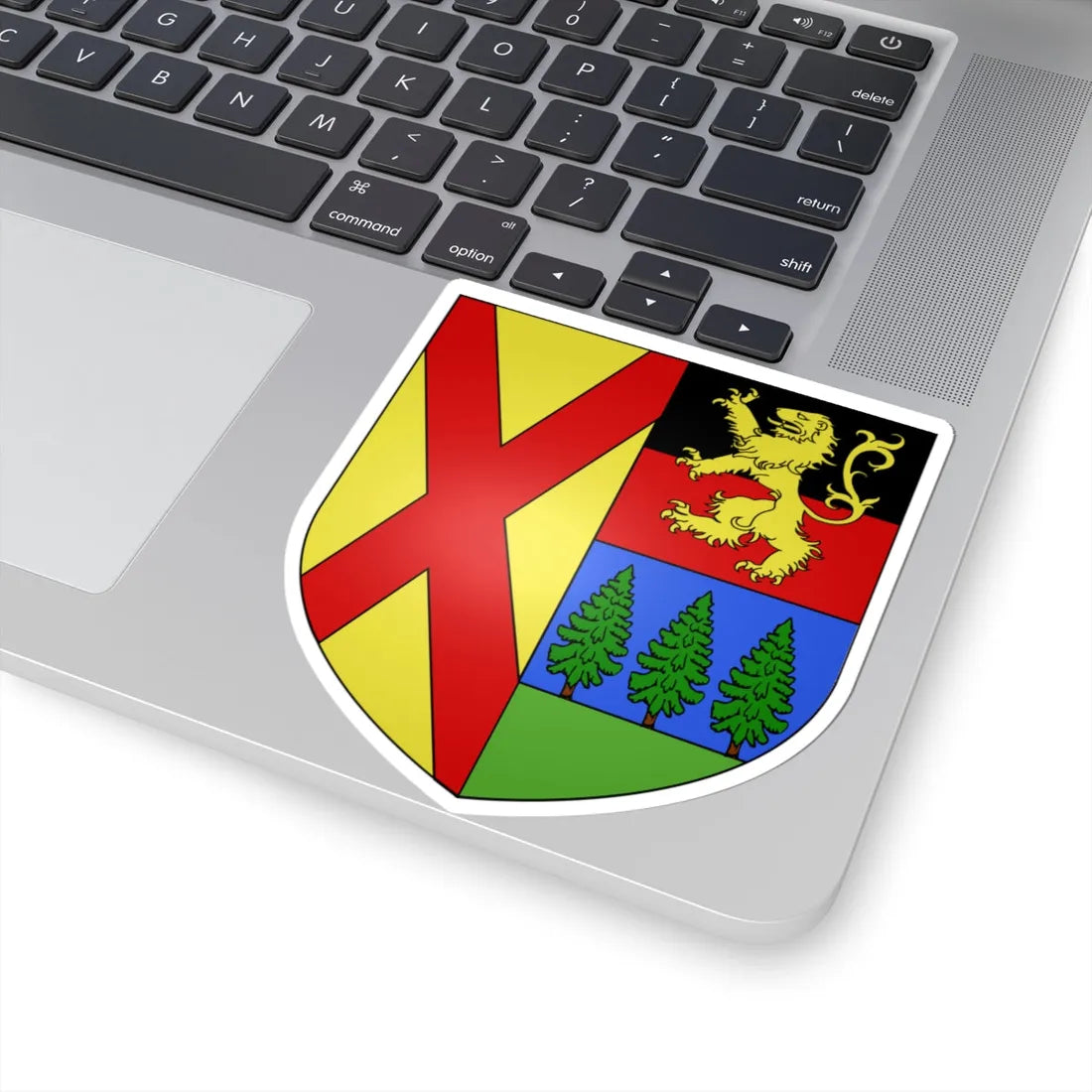 Blason ville It Antey-Saint-Andre AO (Italy) (Coat of Arms) STICKER Vinyl Kiss-Cut Decal - The Sticker Space