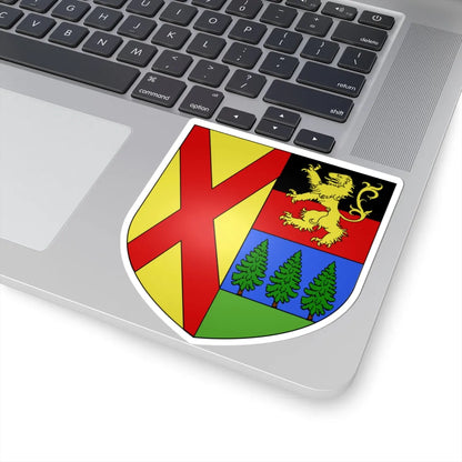 Blason ville It Antey-Saint-Andre AO (Italy) (Coat of Arms) STICKER Vinyl Kiss-Cut Decal - The Sticker Space