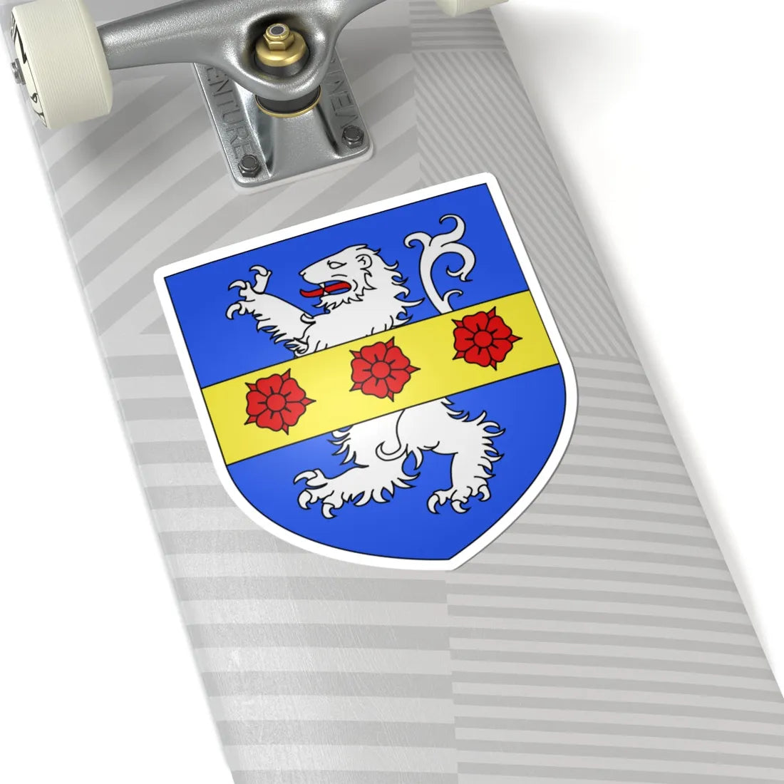 Blason ville It Arvier AO (Italy) (Coat of Arms) STICKER Vinyl Kiss-Cut Decal - The Sticker Space