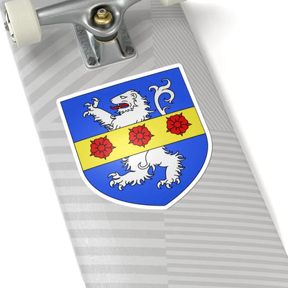 Blason ville It Arvier AO (Italy) (Coat of Arms) STICKER Vinyl Kiss-Cut Decal - The Sticker Space