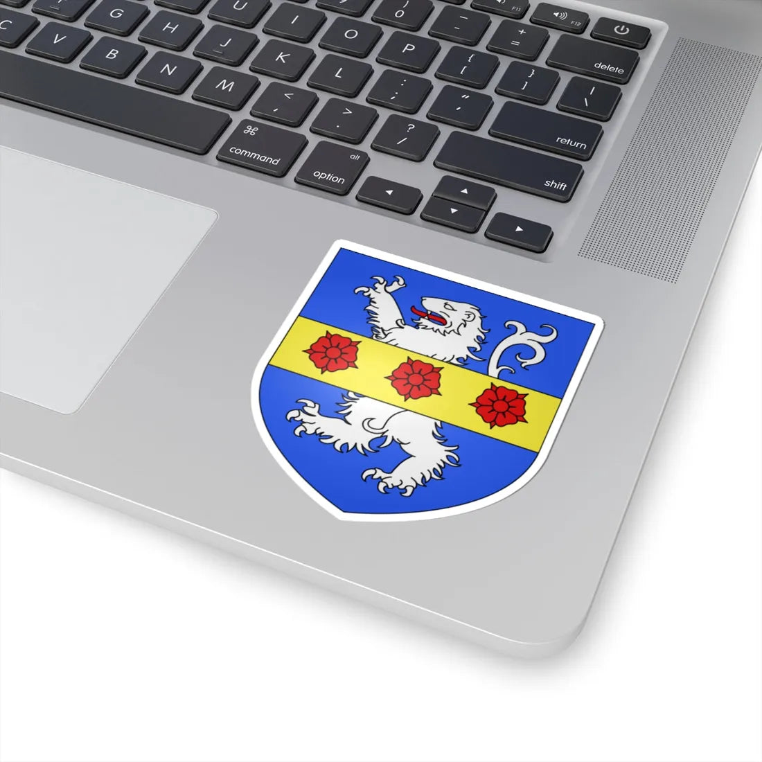 Blason ville It Arvier AO (Italy) (Coat of Arms) STICKER Vinyl Kiss-Cut Decal - The Sticker Space