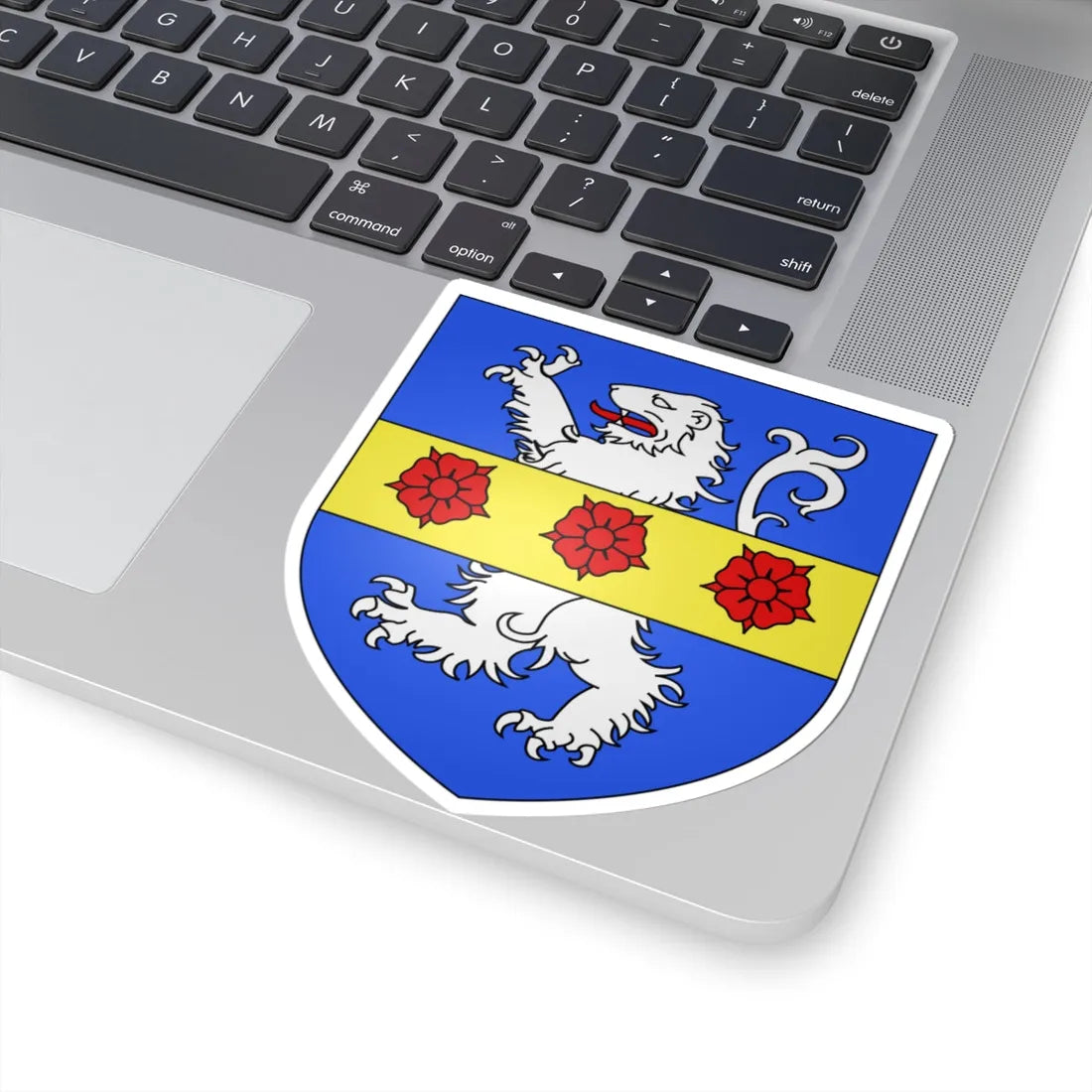 Blason ville It Arvier AO (Italy) (Coat of Arms) STICKER Vinyl Kiss-Cut Decal - The Sticker Space