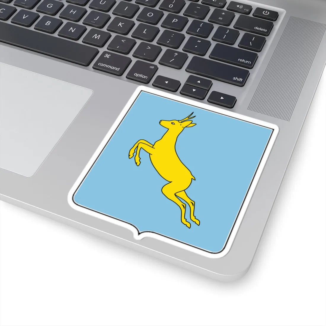 Blason ville it Capriolo (Italy) (Coat of Arms) STICKER Vinyl Kiss-Cut Decal - The Sticker Space