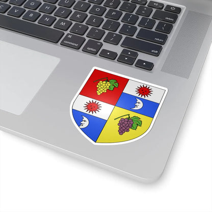 Blason ville It Chambave AO (Italy) (Coat of Arms) STICKER Vinyl Kiss-Cut Decal - The Sticker Space
