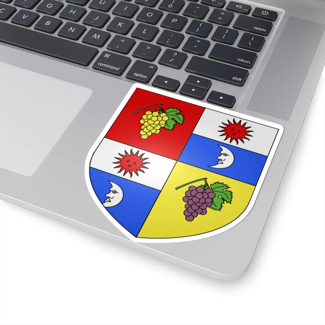 Blason ville It Chambave AO (Italy) (Coat of Arms) STICKER Vinyl Kiss-Cut Decal - The Sticker Space