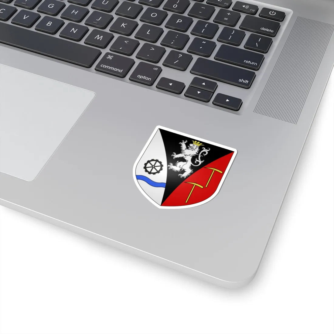 Blason ville It Champdepraz AO (Italy) (Coat of Arms) STICKER Vinyl Kiss-Cut Decal - The Sticker Space