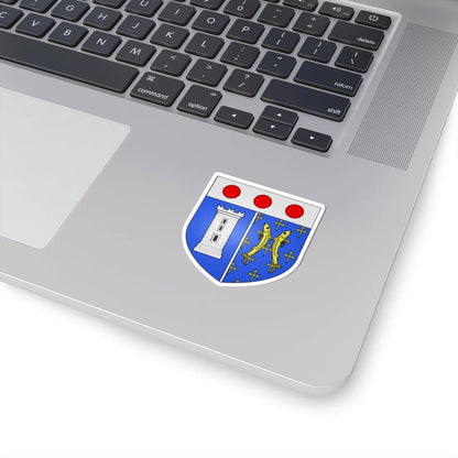 Blason ville It Champorcher AO (Italy) (Coat of Arms) STICKER Vinyl Kiss-Cut Decal - The Sticker Space