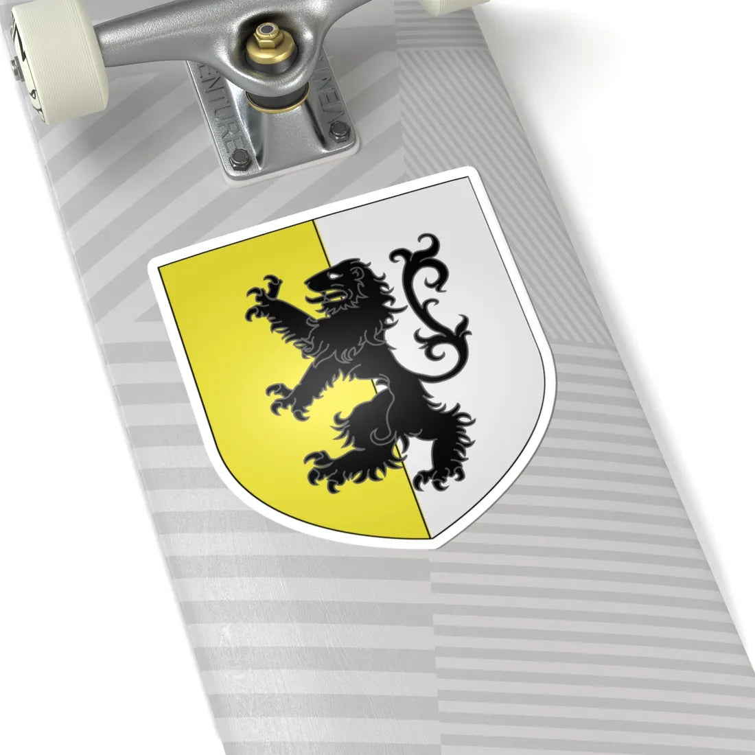 Blason ville It Courmayeur AO (Italy) (Coat of Arms) STICKER Vinyl Kiss-Cut Decal - The Sticker Space