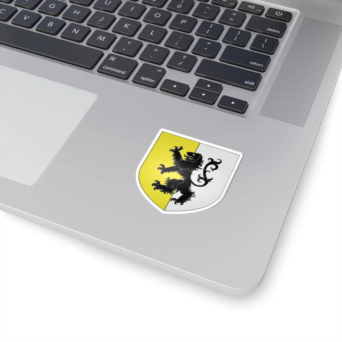 Blason ville It Courmayeur AO (Italy) (Coat of Arms) STICKER Vinyl Kiss-Cut Decal - The Sticker Space