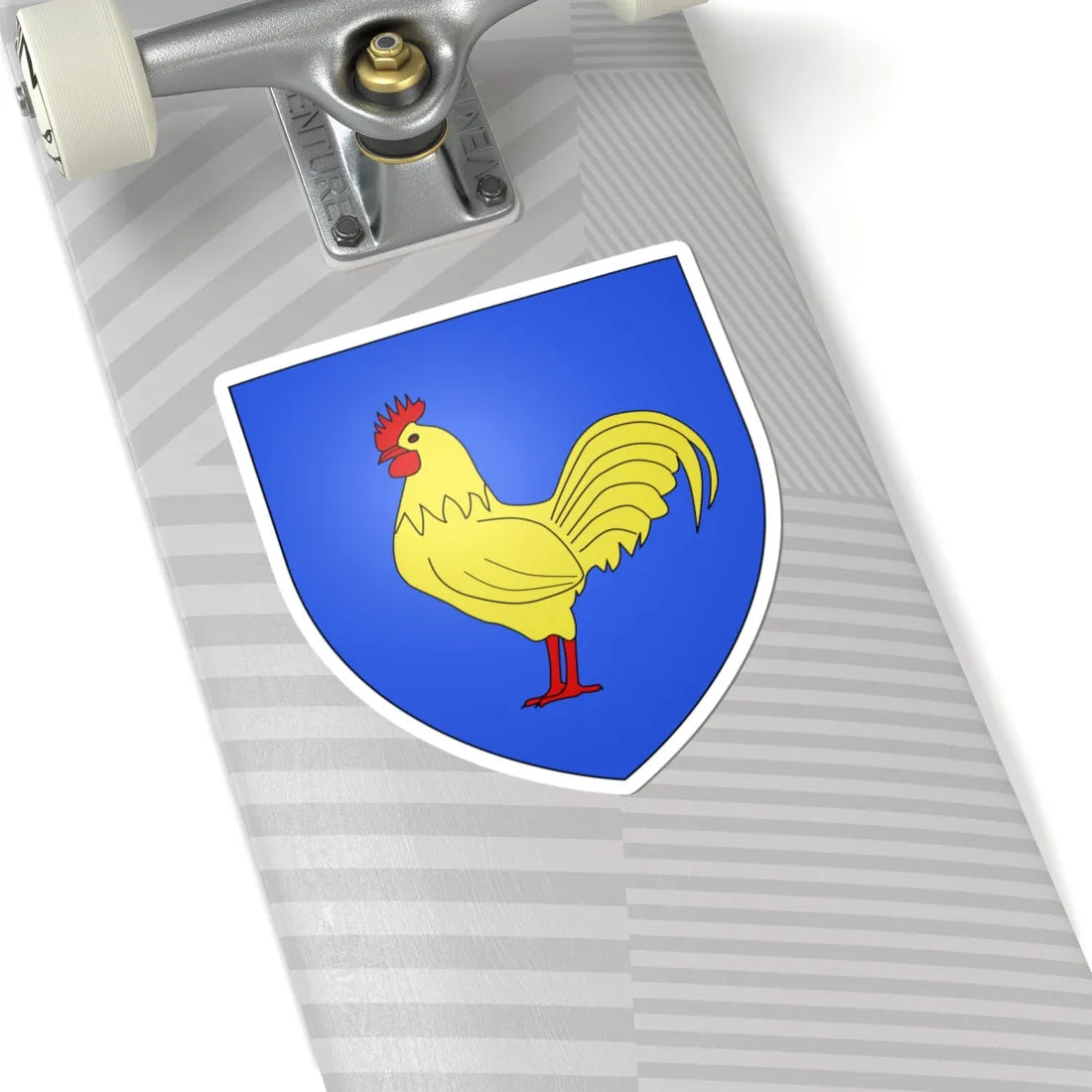Blason ville It Doues AO (Italy) (Coat of Arms) STICKER Vinyl Kiss-Cut Decal - The Sticker Space