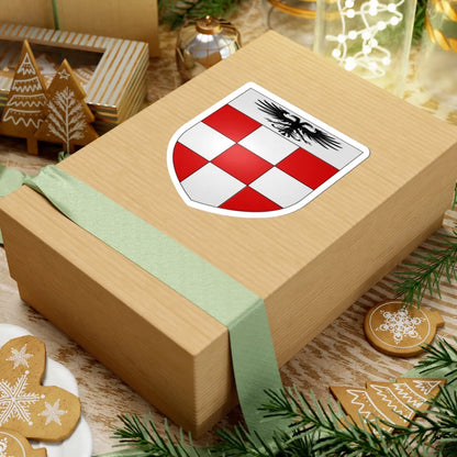 Blason ville It Gignod AO (Italy) (Coat of Arms) STICKER Vinyl Kiss-Cut Decal - The Sticker Space