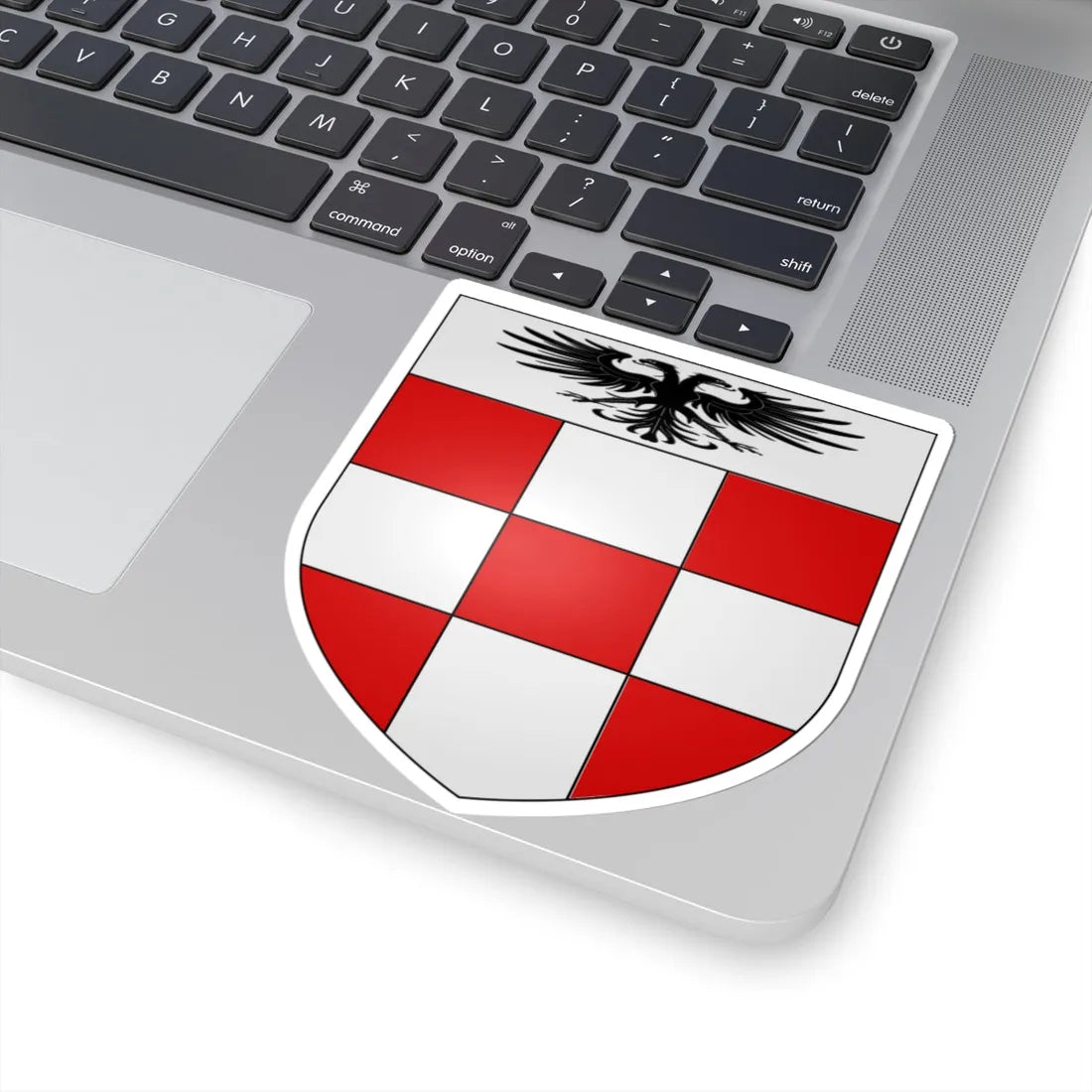 Blason ville It Gignod AO (Italy) (Coat of Arms) STICKER Vinyl Kiss-Cut Decal - The Sticker Space