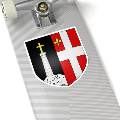 Blason ville It La Thuile AO (Italy) (Coat of Arms) STICKER Vinyl Kiss-Cut Decal - The Sticker Space