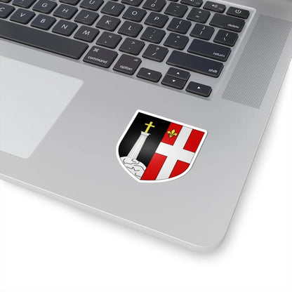 Blason ville It La Thuile AO (Italy) (Coat of Arms) STICKER Vinyl Kiss-Cut Decal - The Sticker Space