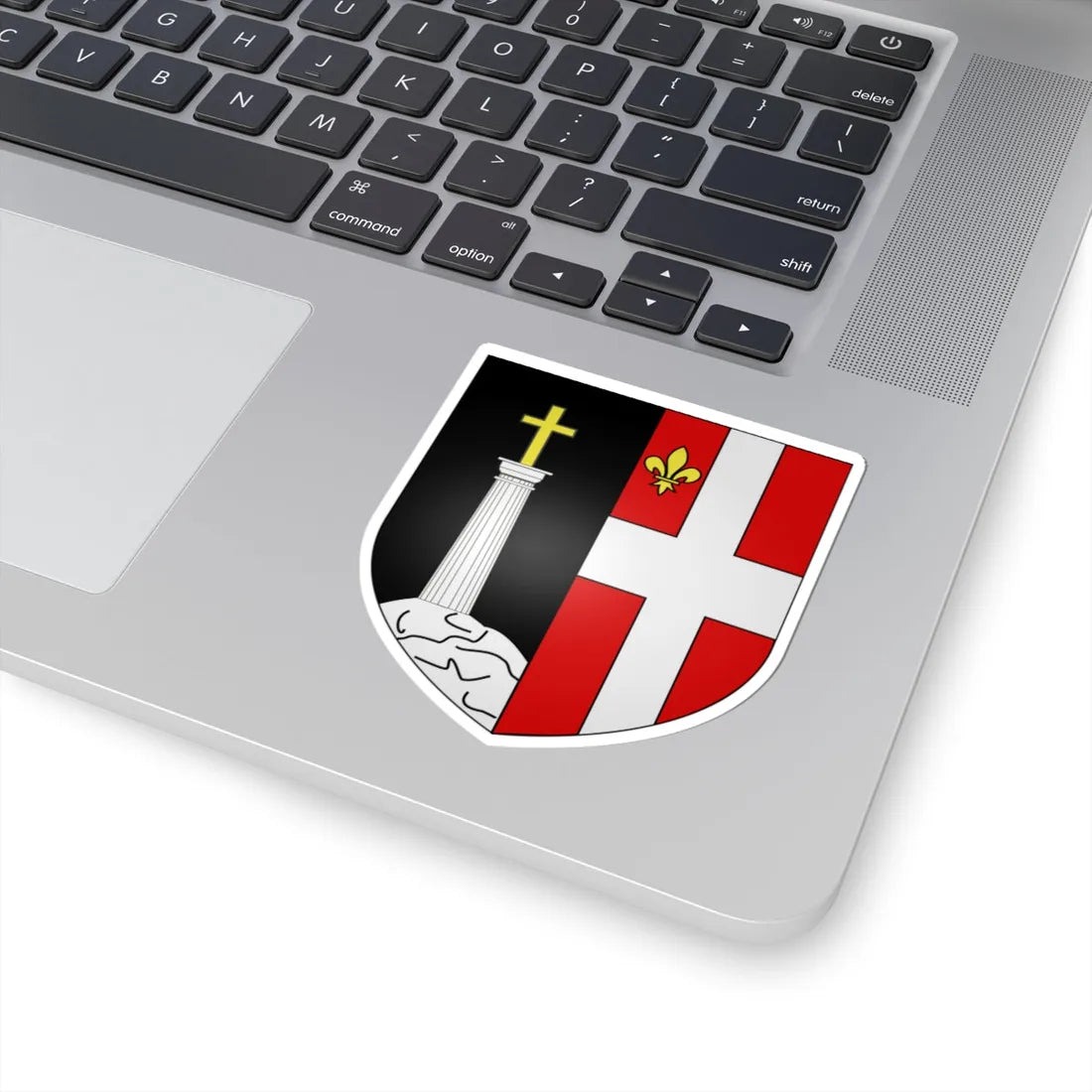 Blason ville It La Thuile AO (Italy) (Coat of Arms) STICKER Vinyl Kiss-Cut Decal - The Sticker Space