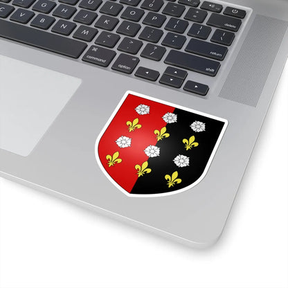 Blason ville it Nus Vallée dAoste (Italy) (Coat of Arms) STICKER Vinyl Kiss-Cut Decal - The Sticker Space