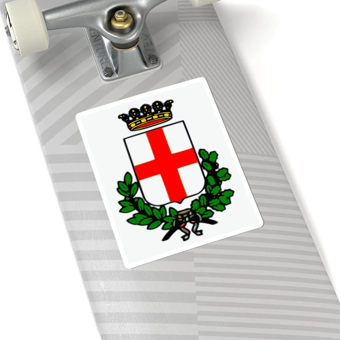 Blason ville it Padoue (Italy) (Coat of Arms) STICKER Vinyl Kiss-Cut Decal - The Sticker Space
